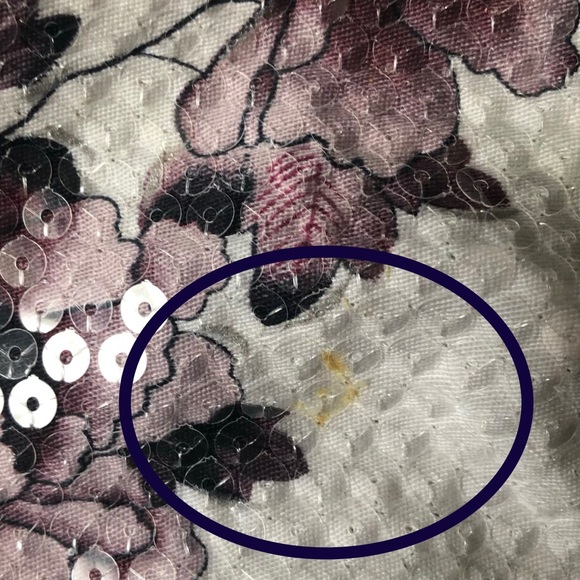 Bohemian sequence flower bag - Picture 3 of 7